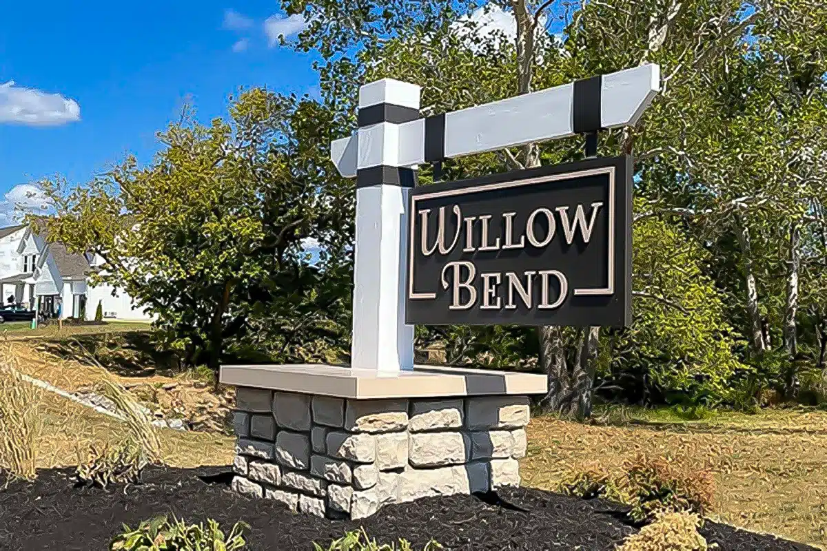 Willow Bend Subdivision Landscape